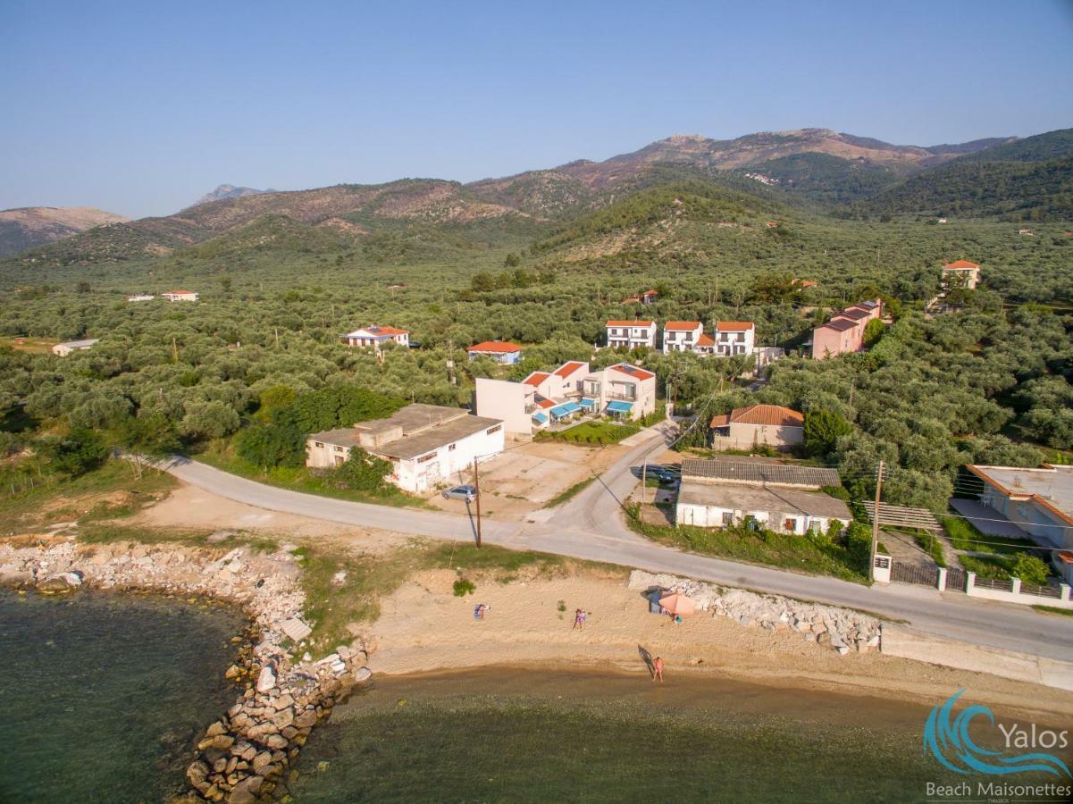 Yalos Beach Maisonettes Skala Sotiros Exterior foto